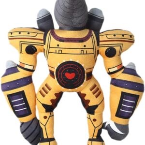Yellow Cartoon Toilet Character Plush Doll