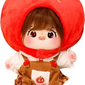 20cm Cotton Doll with Skeleton and Cute Clothes