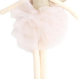 15-Inch Elegant Angel Plush Doll in White