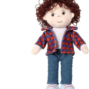 14-Inch Ethnic Embroidered Educational Soft Rag Doll