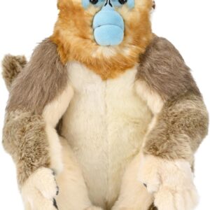 19-Inch Realistic Golden Monkey Plush Toy
