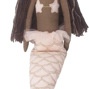 18-Inch Plush Mermaid Doll for Girls